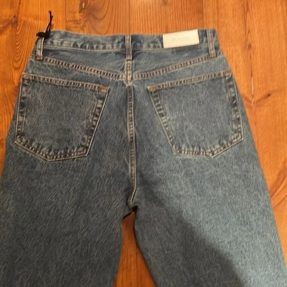 Re/done button fly straight leg jeans 28 nwot 90s jeans